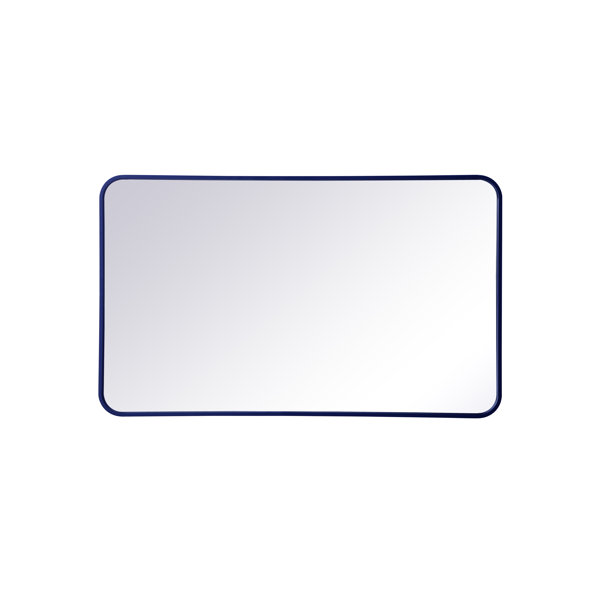 Sabine Metal Rounded Rectangle Wall Mirror & Reviews | Joss & Main