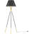 Inlight 65" Modern 1-Light Black and Gold Tripod Floor Lamp Bulb Not Included, IN-0808-1-BK