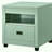 Dove grey storage end table