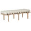 Banc rembourré en similicuir Landon Boutis-328055108-270568447