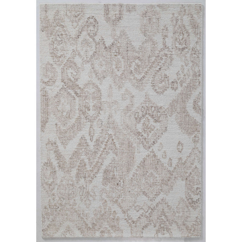 Tapis en laine touffeté à la main, Rectangulaire 3 pi x 5 pi