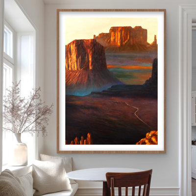 Reproduction de parc tribal Monument Valley | Décorations de bureau