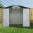 8 Ft. W X 6 Ft. D Metal Storage Shed With Metal Base Frame Kit