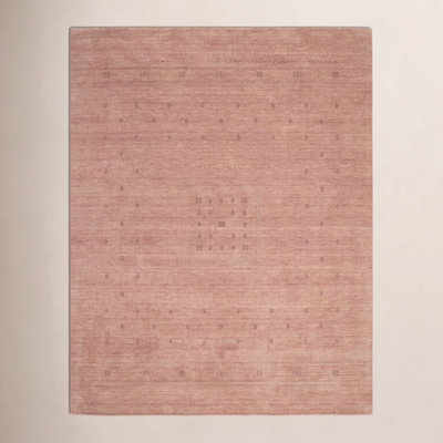 Simi Hand-Woven Geometric Cotton Wool Rug