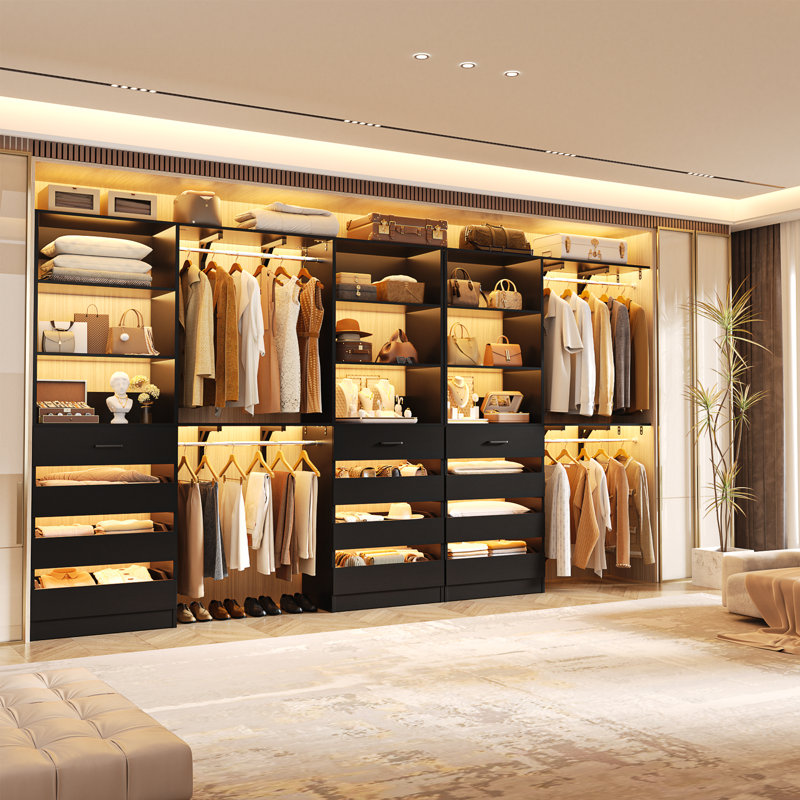 Closet System, Black
