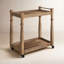 Alamosa Bar Cart-Light Wash Oak