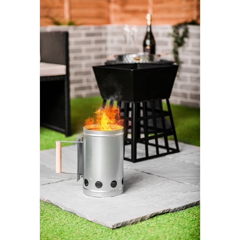 Tristen 17cm Round Steel Fire Pit Accessory