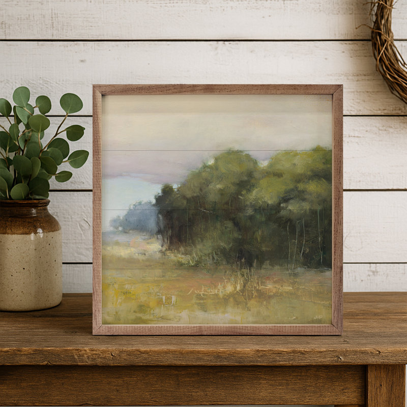 Bord de forêt par Julia Purinton, H 24 po x l 24 po