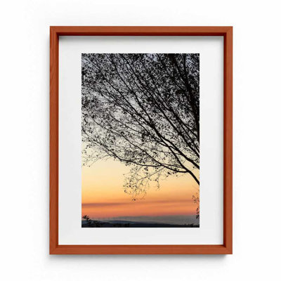 Sunset Tree Print by Joseph Regan