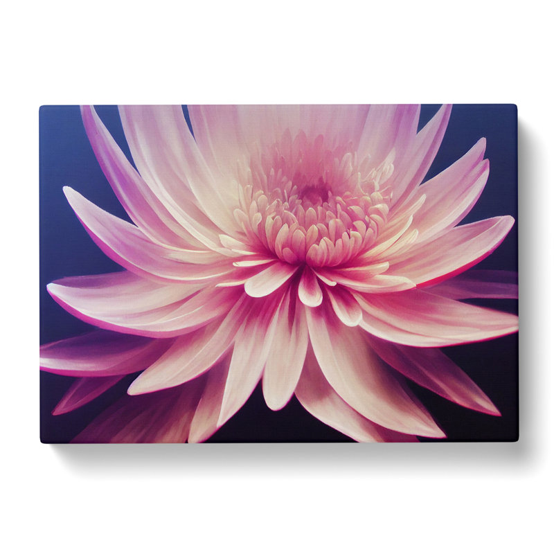 Ravishing Chrysanthemum Flower - Wrapped Canvas