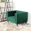 Fauteuil en velours touffeté de 41 po de largeur Brette-2135979004-2111445717