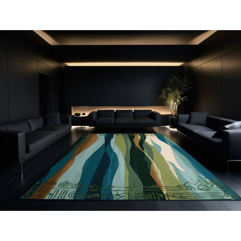Dream Cascade Rug, Rectangle 2' x 3'