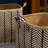 SOL HOME Isidore Square Palm Leaf Woven Wicker Storage Basket with Handles