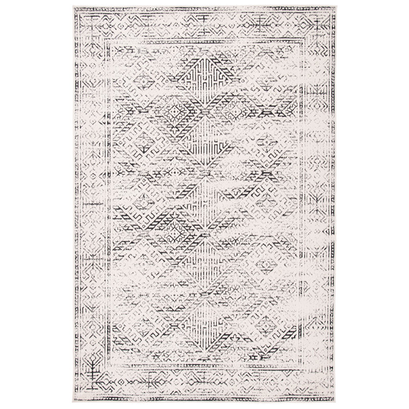 Melbourne Hand Woven Performance Geometric Rug, Rectangle 8' x 10'