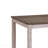 Transitional Rectangular Dining Table Birch Wood