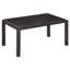 Ensemble de table de salle à manger extensible avec 4 chaises rembourrées et 1 banc, motif brossé rustique pour des sièges polyvalents-557669779