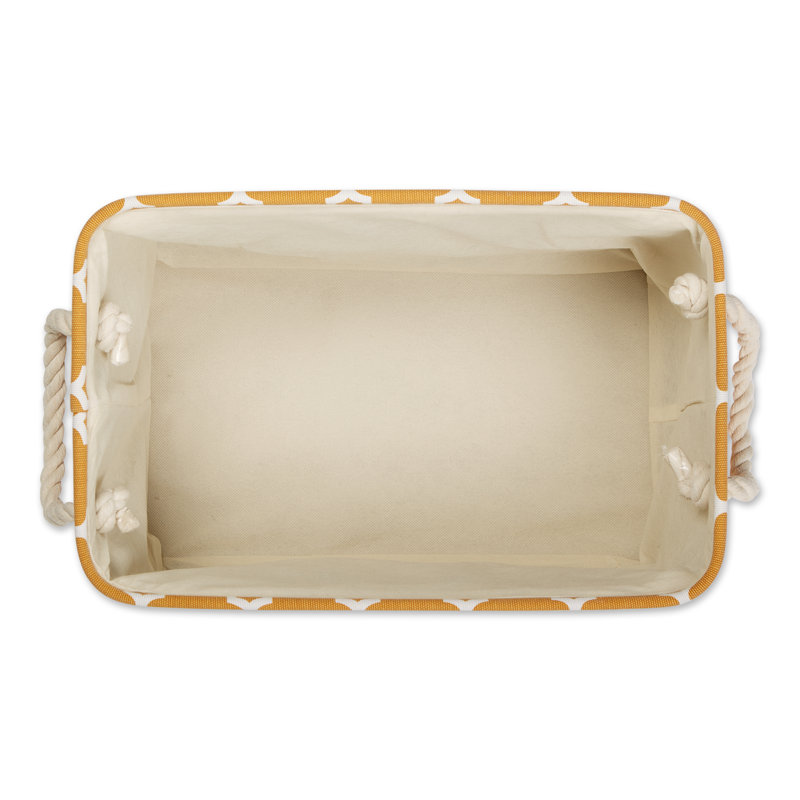 Panier en treillis, H 9 po x l 8 po x P 14 po, Épice citrouille