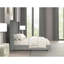 Grand lit contemporain gris, revêtement en chenille de fourrure, bois d'ingénierie et bois d'hévéa, taille de matelas, style, cadre, surface-950007785-950007780