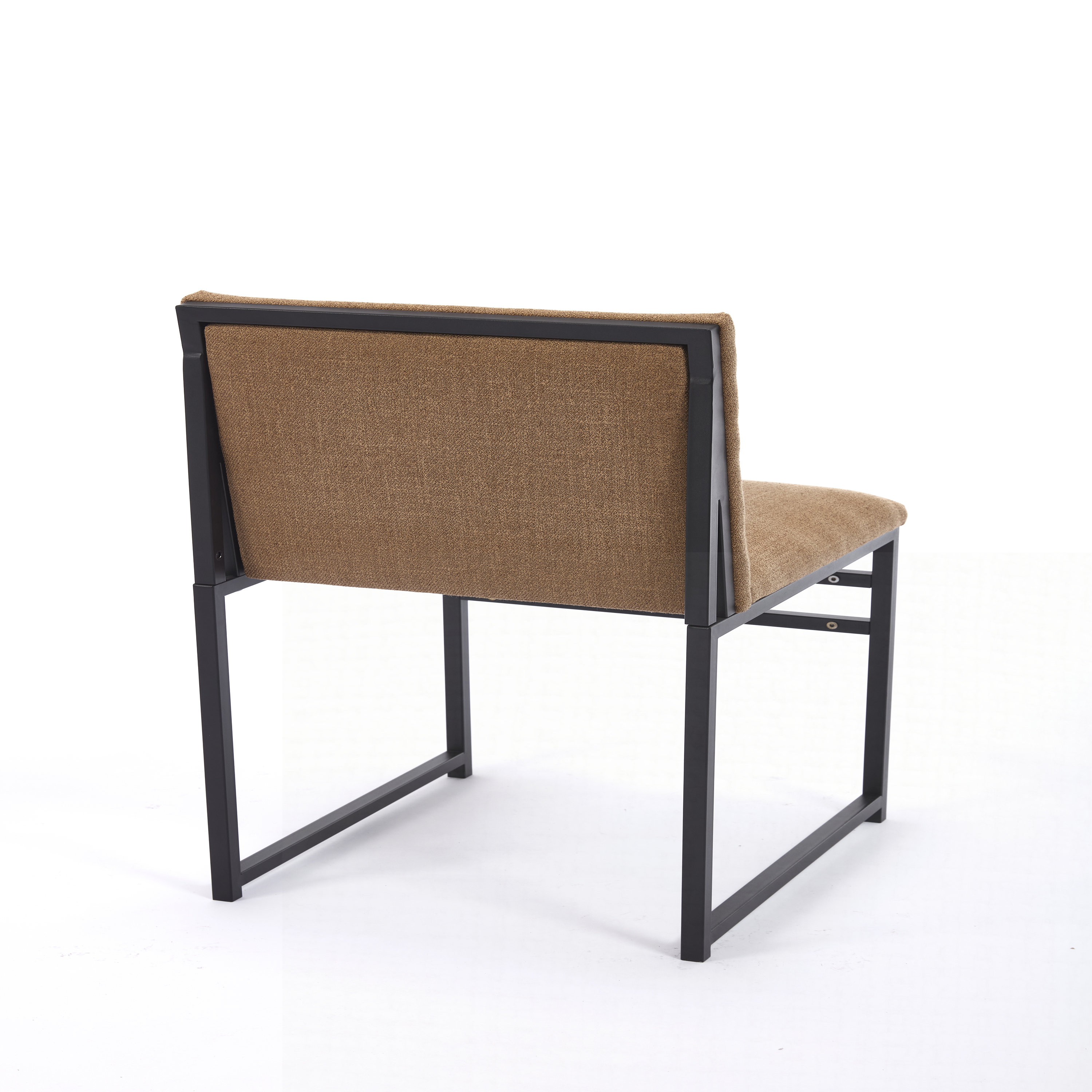 Latitude Run® Modern Dining Chairs set of 2, Upholstered Linen cushions ...