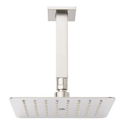 Tête de douche carrée moderne 8 "avec bras de plafond carré 4"