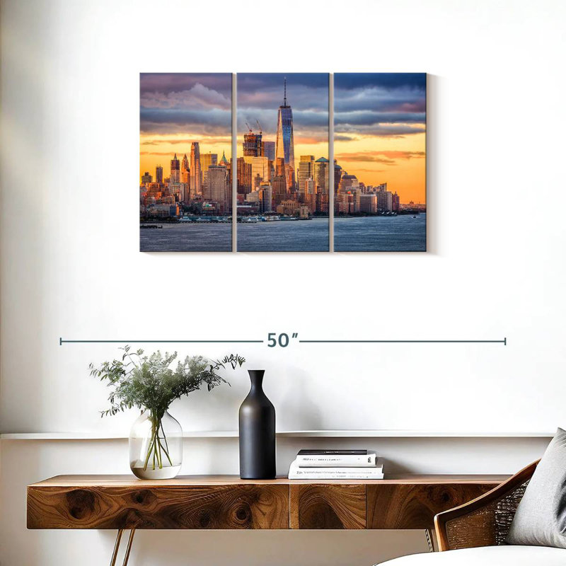 Sirci NYC, quartier des affaires, H 20 po x l 33 po
