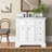 Amiri 37'' Single Bathroom Vanity with Marble Top-996955368