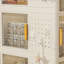 - Bibliothèque de rangement à roulettes Tier