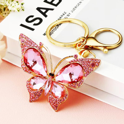Ornements de Noël papillon 2024, ornements de papillon pour arbre de Noël, ornements de Noël roses pour enfants, jolis ornements pour filles, beaux cadeaux de papillon pour femmes
