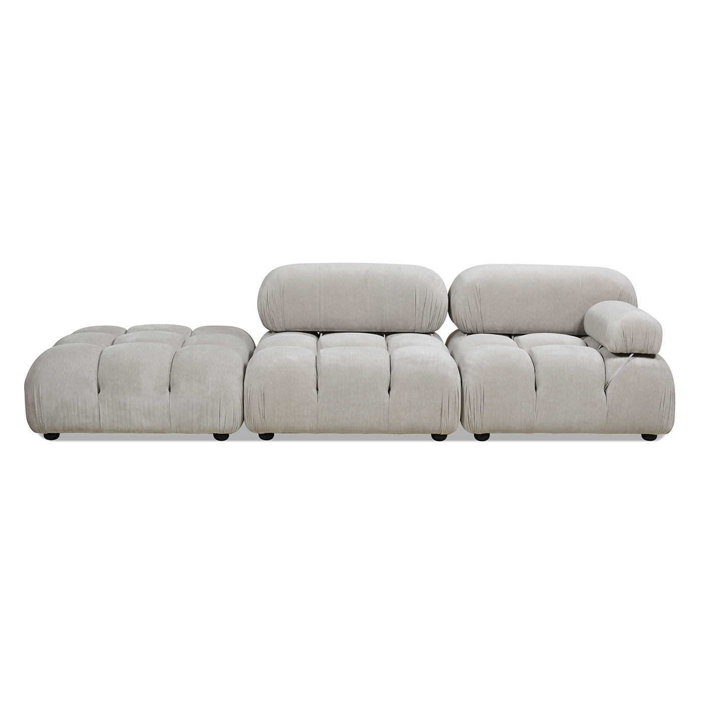 Upholstered Chaise Lounge Polyester Casual Single Sofa Modern