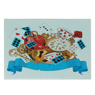 East Urban Home Glass Christam Cutting Board