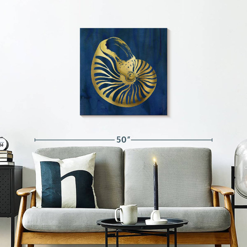 Aletra Indigo Sea Treasure IV, H 24 po x l 24 po