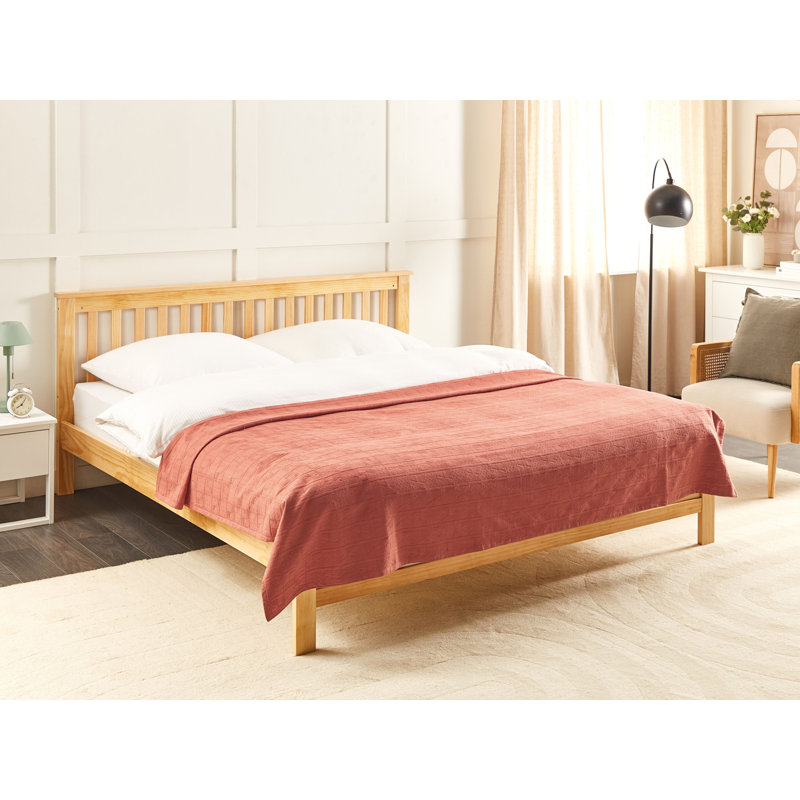 MARAKA Cotton Bedspread, Red, 150 x 200 cm Bedspread