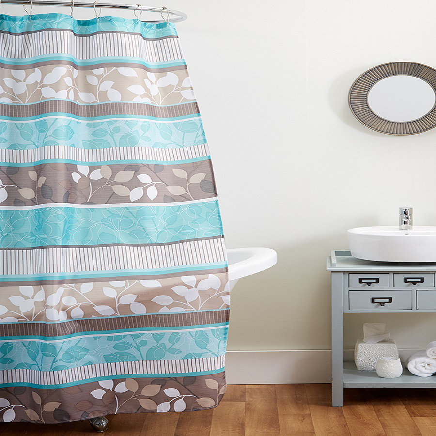 Stidstone Striped Shower Curtain Winston Porter