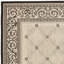 Tapis intérieur / extérieur ivoire / noir Arneshia-70428433