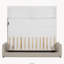 Lit escamotable Queen avec canapé, blanc-918307291