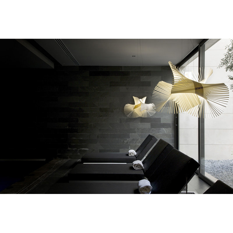 Minimikado 1 - Light Pendant, Ivory White, E26