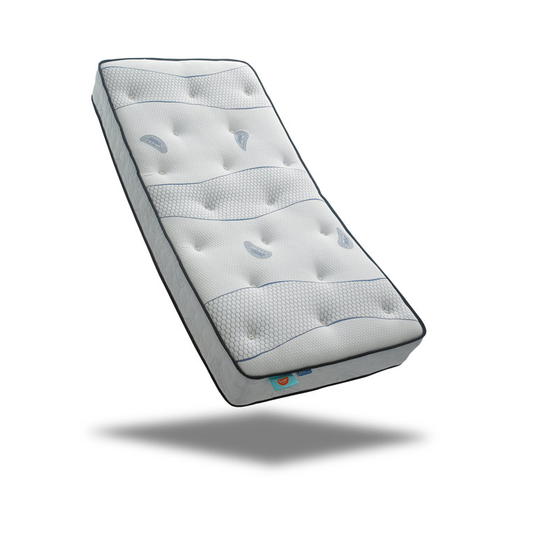 Cool Blue Memory Coil Mattress, Super King (6')