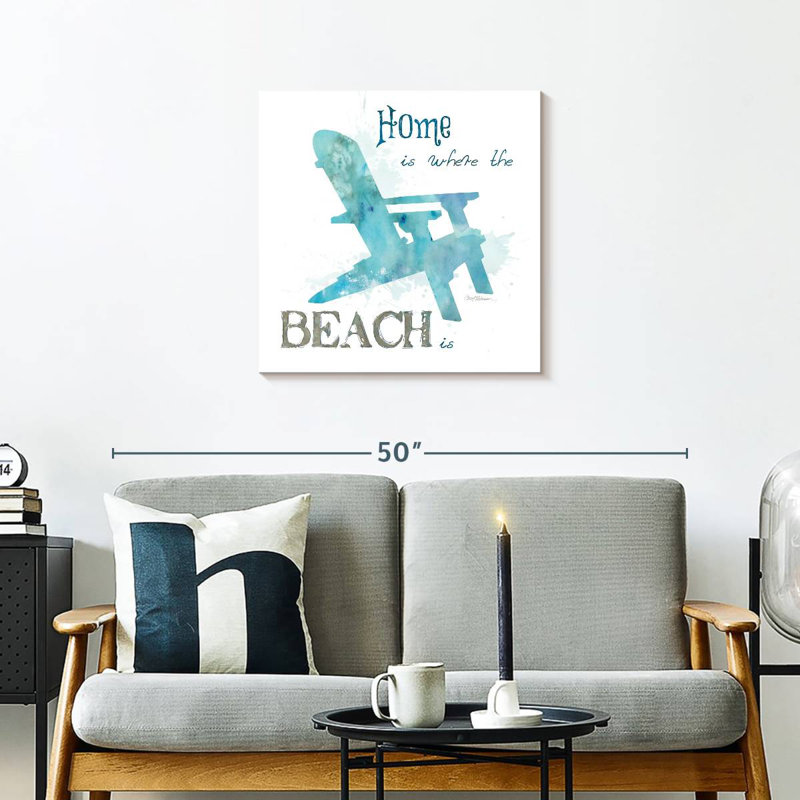 Khylige Beach Chair Wall Sign, 24" H x 24" W