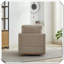 Fauteuil carré pivotant rembourré 360 degrés-1094357289
