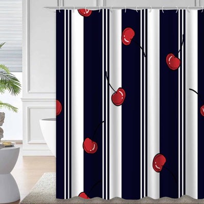 Rideau de douche Summer Cherry