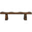 Banc en bois massif Shibumi