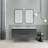 Alcester 59.2'' Double Bathroom Vanity with Resin Top-374266948