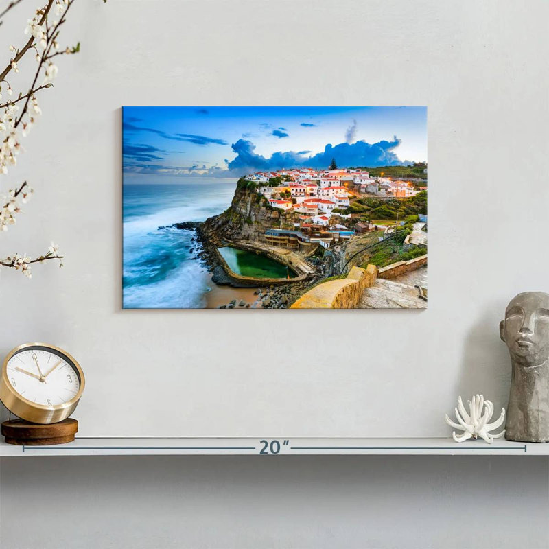 Nicci Azenhas Do Mar Seascape, 8" H x 12" W