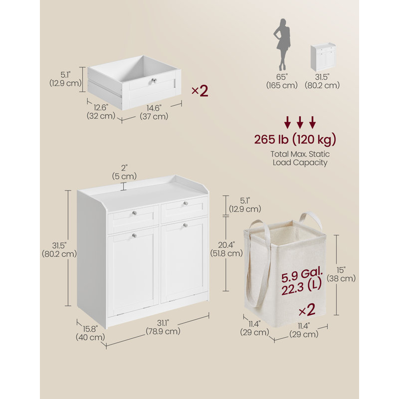 80.2 X 78.9 X 40 Cm Freestanding Bathroom Cabinet