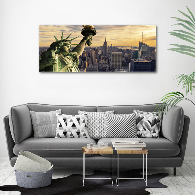 Statue Of Liberty - Wrapped Canvas Print