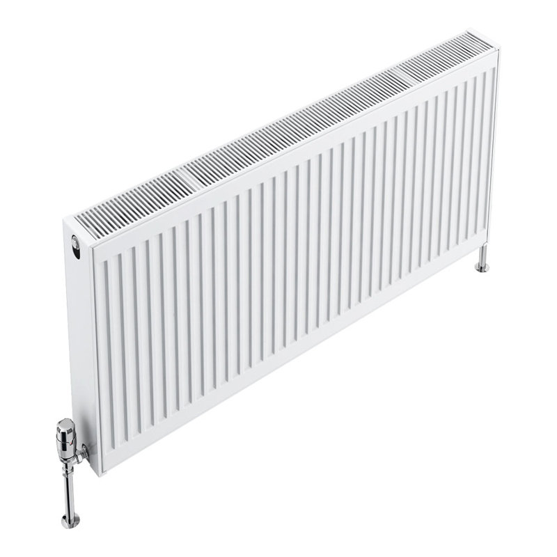 Horizontal Standard Radiator, 50cm H x 40cm W x 10.5cm D, Double Panel (Type 22)