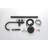 2 Handle Floor Clawfoot Tub Faucet with Diverter