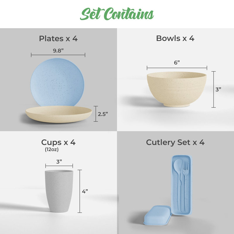 Service de table Eby Designs Budyoni