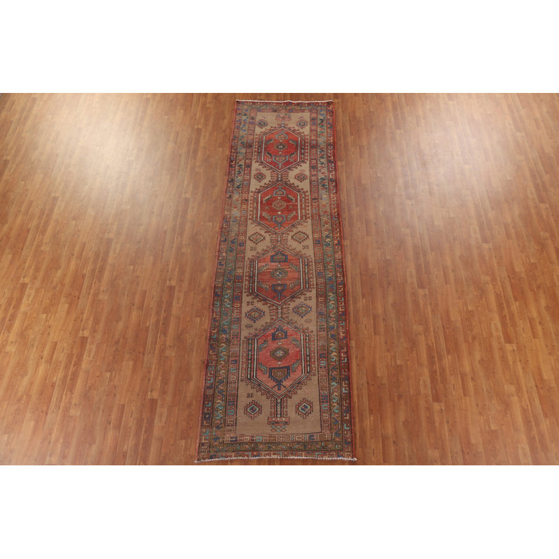 Tapis de couloir géométrique 4 x 13