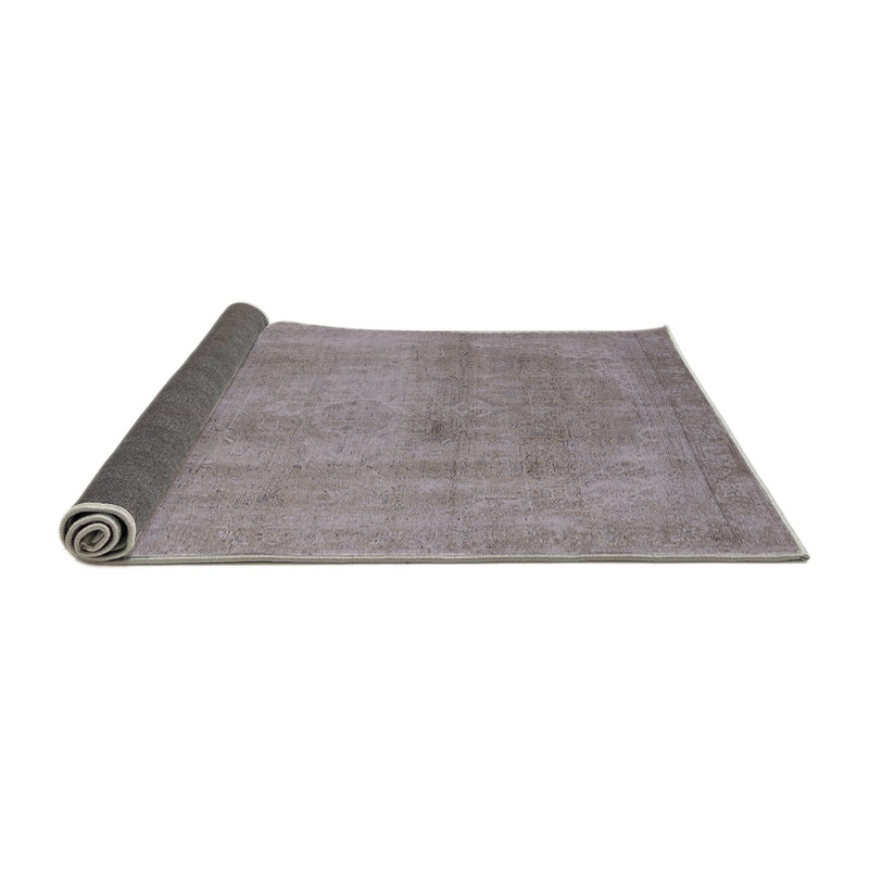 Tapis oriental gris Omari, Carré 7 pi
